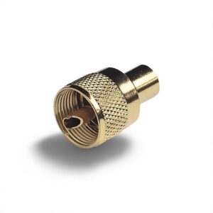 Glomex kullatud PL259 pistik RG58 kaablile