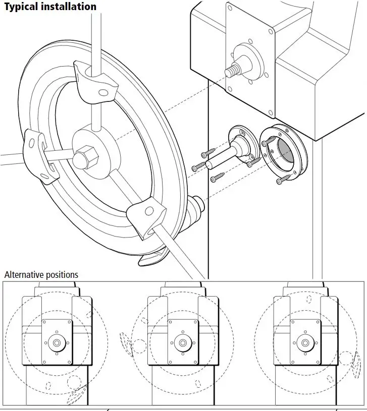 Wheel Drive Bulkhead Fitting Kit E15017 - Pilt 2