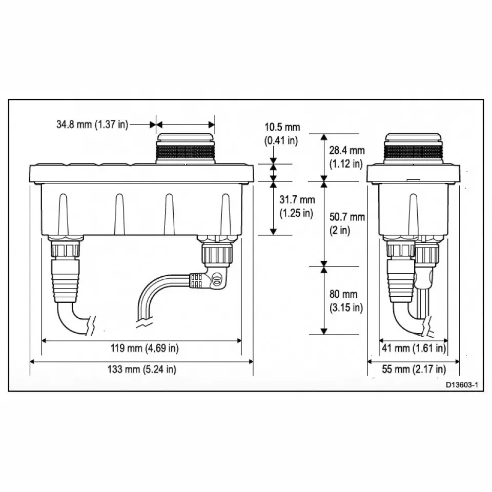 Raymarine RMK-10 Remote - Pilt 3