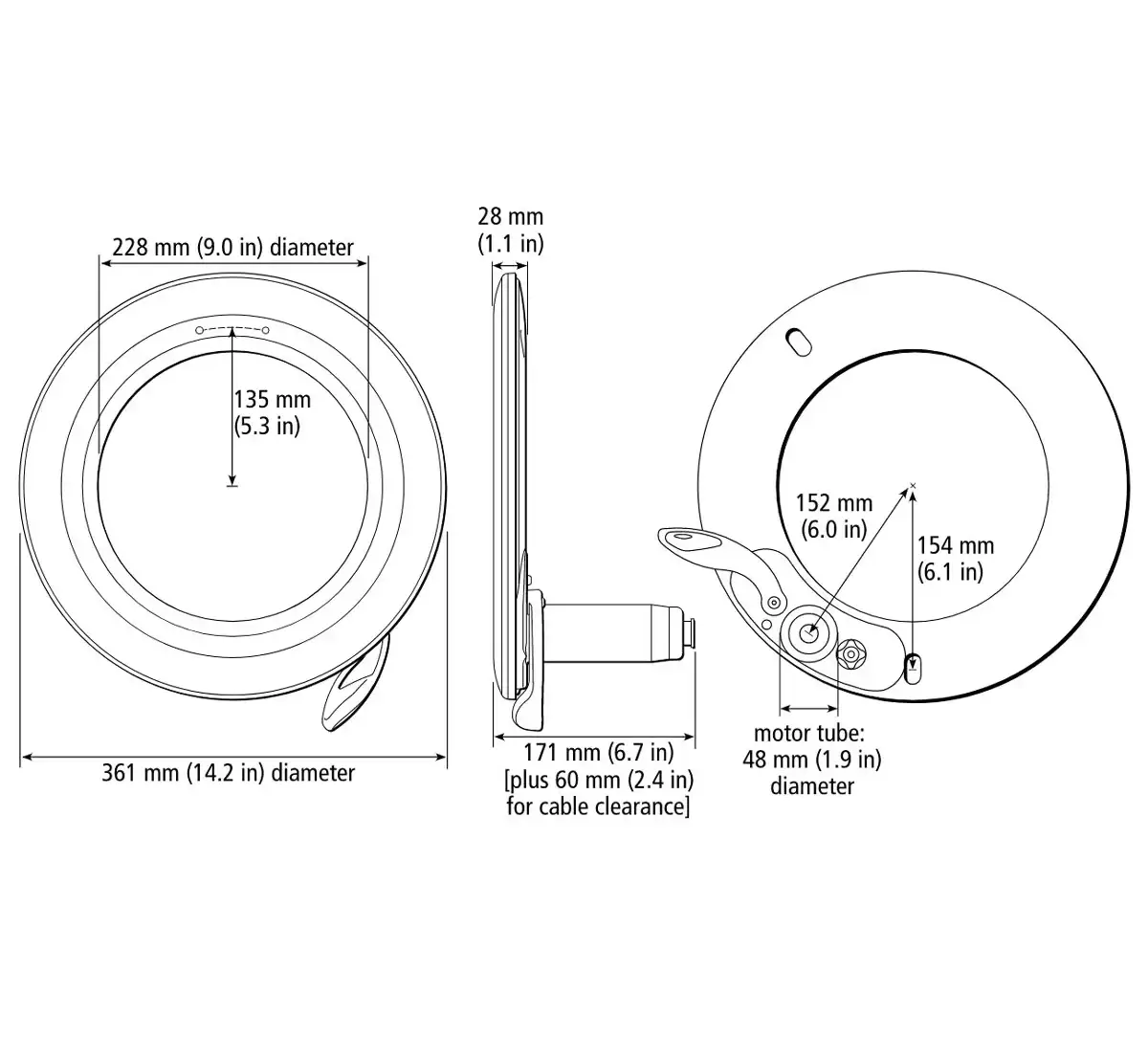 Wheel Drive Bulkhead Fitting Kit E15017 - Pilt 3