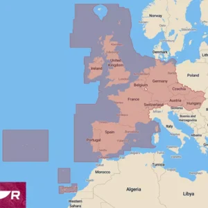 Raymarine LightHouse chart WEU (Western Europe)