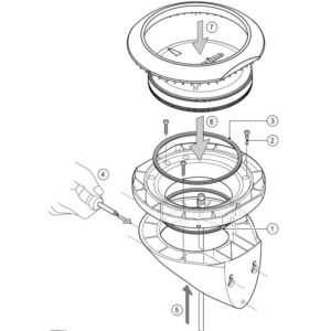 RS150, EV1, EV2, AR200, RCU-1 mounting base