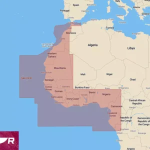 Raymarine LightHouse kaarte WAF (Lääne-Aafrika)
