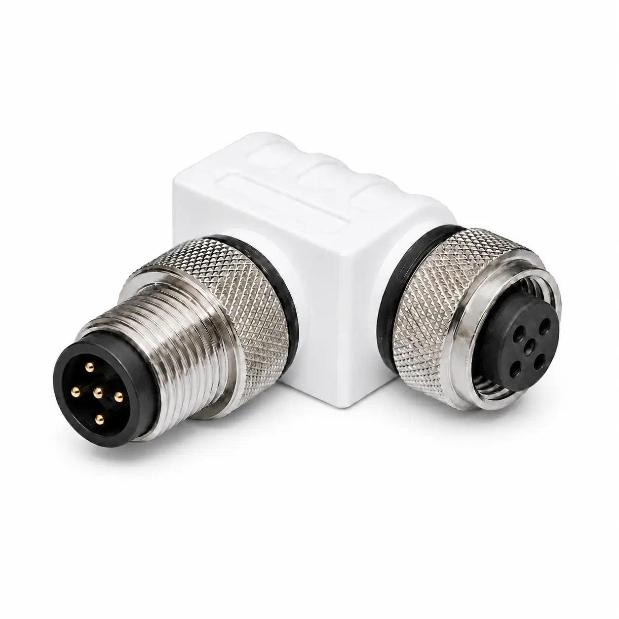 NMEA 2000 -kulmaliitin 90º uros/naaras