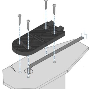 RSW Smart Wind Anemometer Mounting Plate
