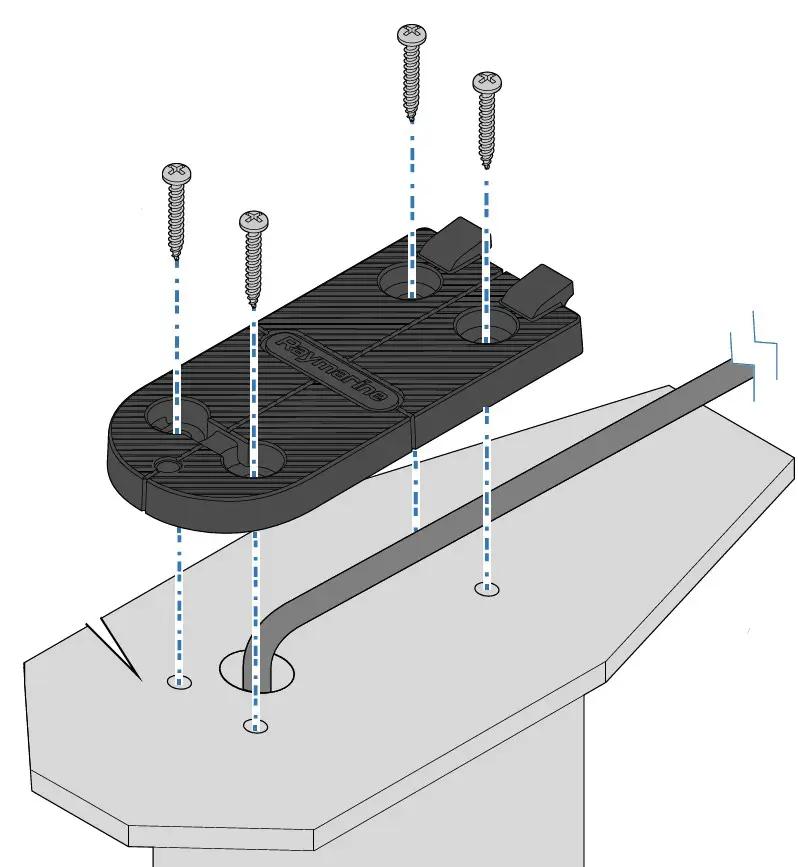 RSW Smart Wind Anemometer Mounting Plate